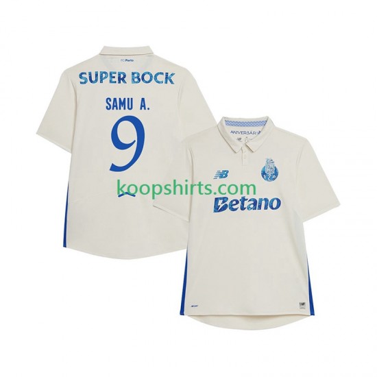 FC Porto Derde Tenue Heren Voetbalshirts Samu Aghehowa 9 2025-2026 Korte Mouwen FC Porto Derde Tenue Heren Voetbalshirts Samu Aghehowa 9 2025-2026 Korte Mouwen