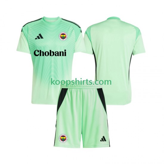 Doelman Uit Tenue Kinder Voetbalshirts Fenerbahce 2025-2026 Korte Mouwen Doelman Uit Tenue Kinder Voetbalshirts Fenerbahce 2025-2026 Korte Mouwen