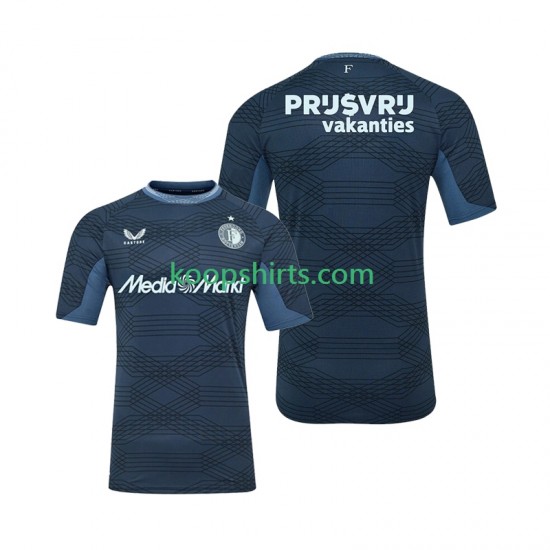 Feyenoord Rotterdam Uit Tenue Heren Voetbalshirts 2025-2026 Korte Mouwen Feyenoord Rotterdam Uit Tenue Heren Voetbalshirts 2025-2026 Korte Mouwen