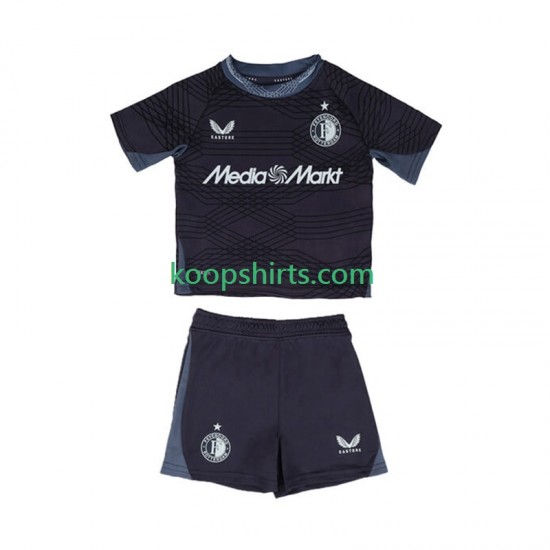 Feyenoord Rotterdam Uit Tenue Kinder Voetbalshirts 2025-2026 Korte Mouwen Feyenoord Rotterdam Uit Tenue Kinder Voetbalshirts 2025-2026 Korte Mouwen