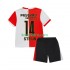 Feyenoord Rotterdam Thuis Tenue Kinder Voetbalshirts Sem Steijn 14 2025-2026 Korte Mouwen