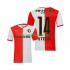 Feyenoord Rotterdam Thuis Tenue Heren Voetbalshirts Sem Steijn 14 2025-2026 Korte Mouwen