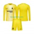 Inter Milan Doelman Uit Tenue Kinder Voetbalshirts 2025-2026 Lange Mouwen