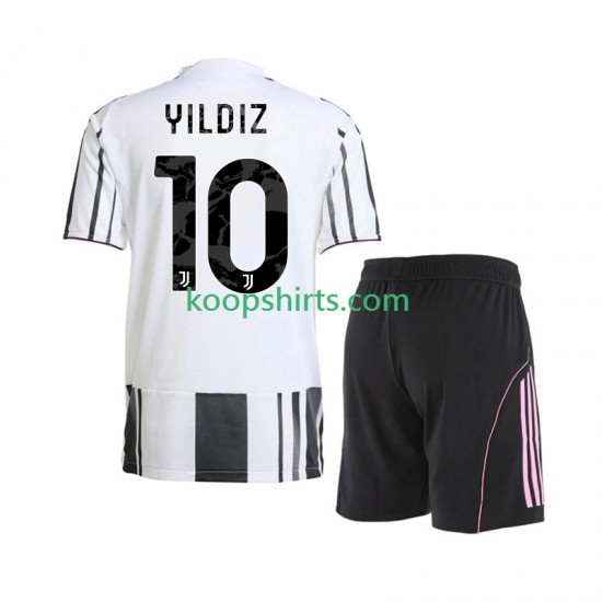 Juventus Thuis Tenue Kinder Voetbalshirts Kenan Yildiz 10 2025-2026 Korte Mouwen Juventus Thuis Tenue Kinder Voetbalshirts Kenan Yildiz 10 2025-2026 Korte Mouwen
