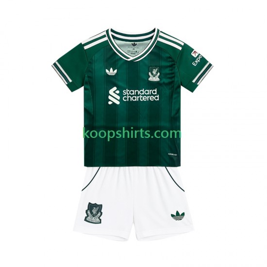 Liverpool Derde Tenue Kinder Voetbalshirts 2025-2026 Korte Mouwen Liverpool Derde Tenue Kinder Voetbalshirts 2025-2026 Korte Mouwen