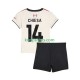 Liverpool Uit Tenue Kinder Voetbalshirts Federico Chiesa 14 2025-2026 Korte Mouwen Liverpool Uit Tenue Kinder Voetbalshirts Federico Chiesa 14 2025-2026 Korte Mouwen
