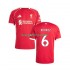Liverpool Thuis Tenue Heren Voetbalshirts Milos Kerkez 6 2025-2026 Korte Mouwen