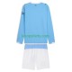 Manchester City Thuis Tenue Kinder Voetbalshirts 2025-2026 Lange Mouwen