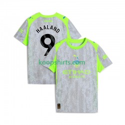 Manchester City Derde Tenue Heren Voetbalshirts Erling Haaland 9 2025-2026 Korte Mouwen