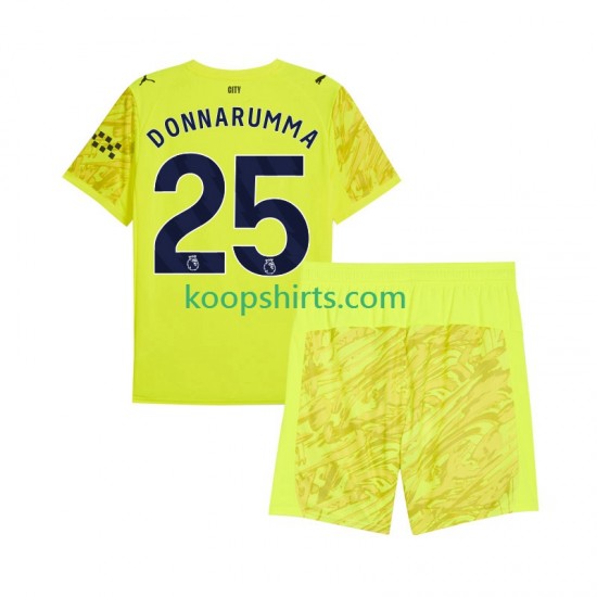Manchester City Doelman Derde Tenue Kinder Voetbalshirts Gianluigi Donnarumma 25 2025-2026 Korte Mouwen Manchester City Doelman Derde Tenue Kinder Voetbalshirts Gianluigi Donnarumma 25 2025-2026 Korte Mouwen