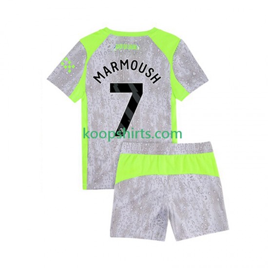 Manchester City Derde Tenue Kinder Voetbalshirts Omar Marmoush 7 2025-2026 Korte Mouwen Manchester City Derde Tenue Kinder Voetbalshirts Omar Marmoush 7 2025-2026 Korte Mouwen