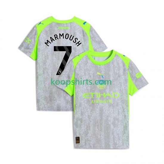 Manchester City Derde Tenue Heren Voetbalshirts Omar Marmoush 7 2025-2026 Korte Mouwen Manchester City Derde Tenue Heren Voetbalshirts Omar Marmoush 7 2025-2026 Korte Mouwen