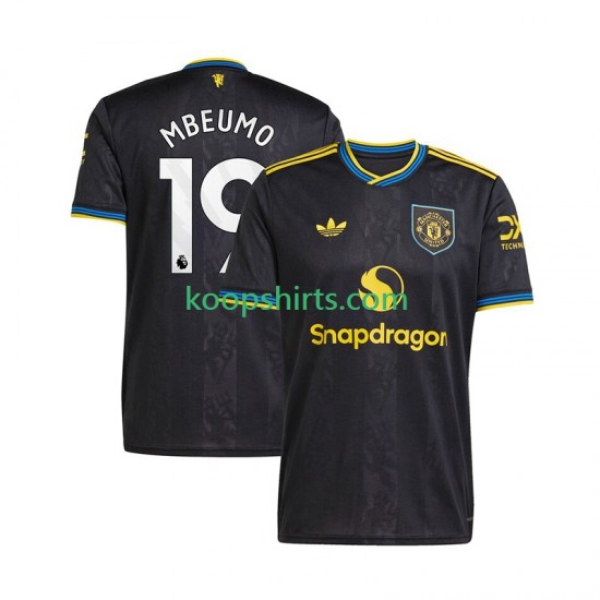 Manchester United Derde Tenue Heren Voetbalshirts Bryan Mbeumo 19 2025-2026 Korte Mouwen Manchester United Derde Tenue Heren Voetbalshirts Bryan Mbeumo 19 2025-2026 Korte Mouwen