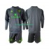 Manchester United Doelman Uit Tenue Kinder Voetbalshirts 2025-2026 Lange Mouwen