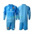 Manchester United Doelman Thuis Tenue Kinder Voetbalshirts 2025-2026 Lange Mouwen