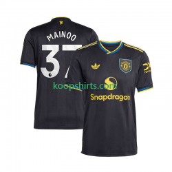 Manchester United Derde Tenue Heren Voetbalshirts Kobbie Mainoo 37 2025-2026 Korte Mouwen