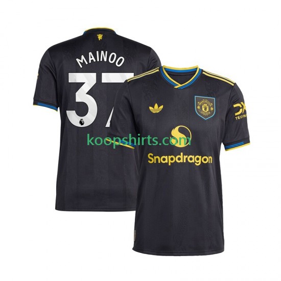 Manchester United Derde Tenue Heren Voetbalshirts Kobbie Mainoo 37 2025-2026 Korte Mouwen Manchester United Derde Tenue Heren Voetbalshirts Kobbie Mainoo 37 2025-2026 Korte Mouwen