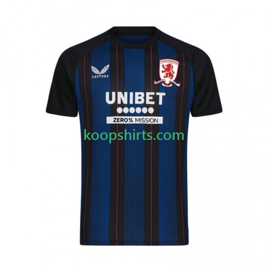 Middlesbrough Uit Tenue Heren Voetbalshirts 2025-2026 Korte Mouwen Middlesbrough Uit Tenue Heren Voetbalshirts 2025-2026 Korte Mouwen