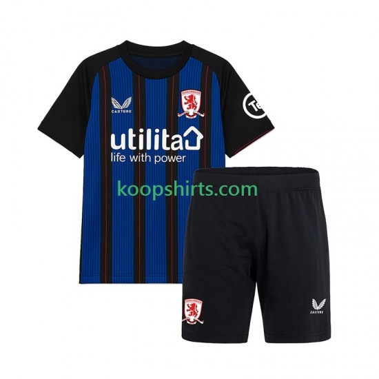 Middlesbrough Uit Tenue Kinder Voetbalshirts 2025-2026 Korte Mouwen Middlesbrough Uit Tenue Kinder Voetbalshirts 2025-2026 Korte Mouwen