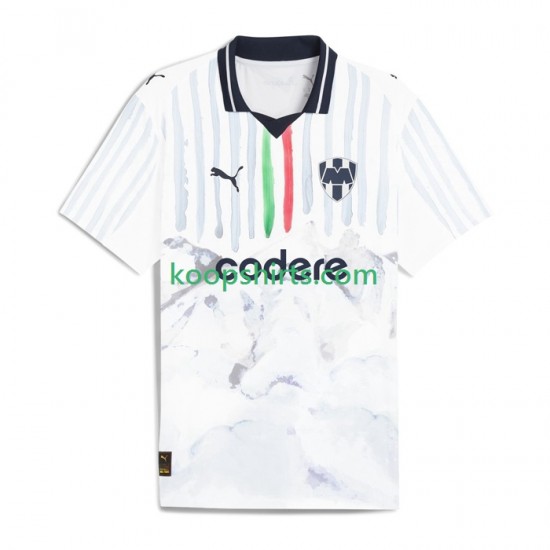 Uit Tenue Heren Voetbalshirts Monterrey FIFA CWC 2025 Korte Mouwen Uit Tenue Heren Voetbalshirts Monterrey FIFA CWC 2025 Korte Mouwen