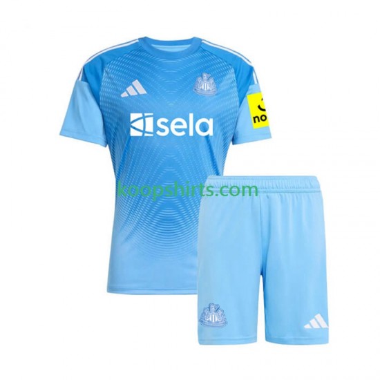 Newcastle United Doelman Thuis Tenue Kinder Voetbalshirts 2025-2026 Korte Mouwen Newcastle United Doelman Thuis Tenue Kinder Voetbalshirts 2025-2026 Korte Mouwen