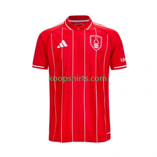 Nottingham Forest Thuis Tenue Heren Voetbalshirts 2025-2026 Korte Mouwen Nottingham Forest Thuis Tenue Heren Voetbalshirts 2025-2026 Korte Mouwen