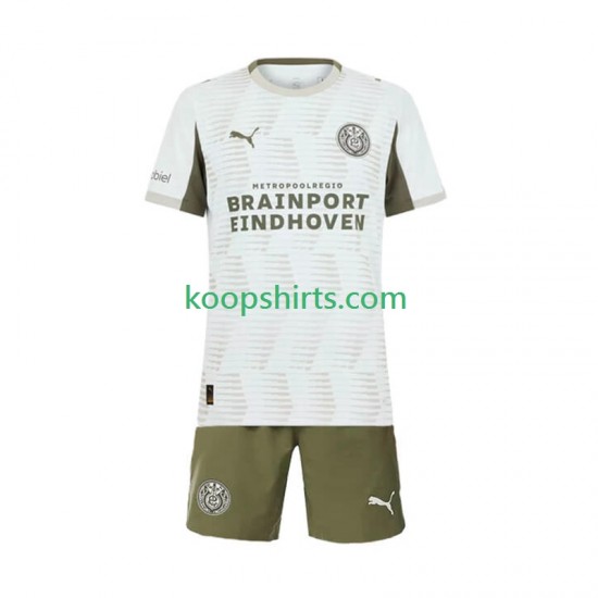 PSV Eindhoven Derde Tenue Kinder Voetbalshirts 2025-2026 Korte Mouwen PSV Eindhoven Derde Tenue Kinder Voetbalshirts 2025-2026 Korte Mouwen