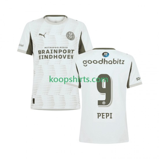 PSV Eindhoven Derde Tenue Heren Voetbalshirts Ricardo Pepi 9 2025-2026 Korte Mouwen PSV Eindhoven Derde Tenue Heren Voetbalshirts Ricardo Pepi 9 2025-2026 Korte Mouwen