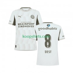 PSV Eindhoven Derde Tenue Heren Voetbalshirts Sergino Dest 8 2025-2026 Korte Mouwen