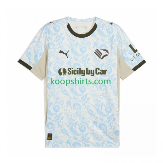 Derde Tenue Heren Voetbalshirts Palermo 2024-2025 Korte Mouwen Derde Tenue Heren Voetbalshirts Palermo 2024-2025 Korte Mouwen
