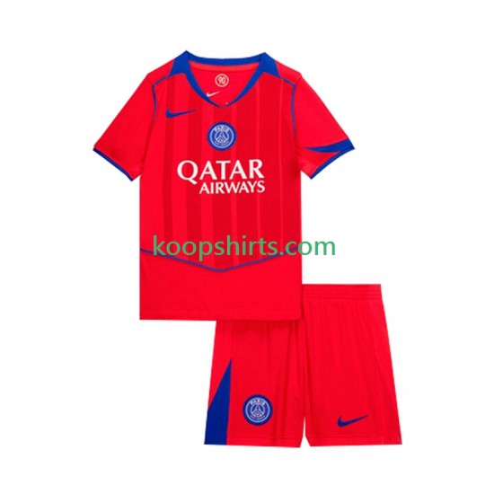 Paris Saint-Germain Derde Tenue Kinder Voetbalshirts 2025-2026 Korte Mouwen Paris Saint-Germain Derde Tenue Kinder Voetbalshirts 2025-2026 Korte Mouwen