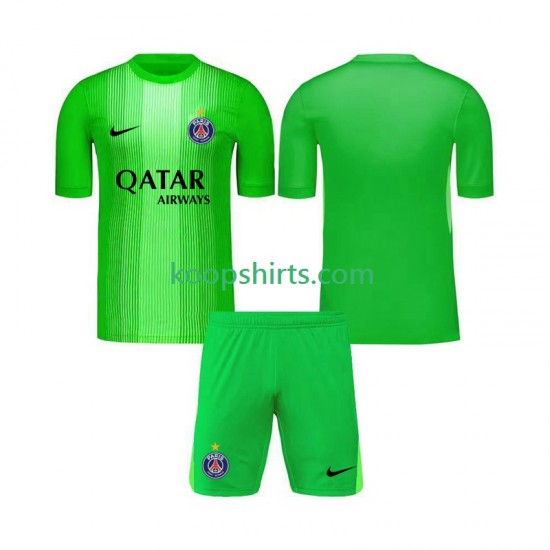 Paris Saint-Germain Doelman Uit Tenue Kinder Voetbalshirts 2025-2026 Korte Mouwen Paris Saint-Germain Doelman Uit Tenue Kinder Voetbalshirts 2025-2026 Korte Mouwen