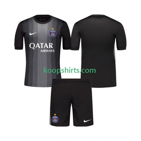 Paris Saint-Germain Doelman Thuis Tenue Kinder Voetbalshirts 2025-2026 Korte Mouwen Paris Saint-Germain Doelman Thuis Tenue Kinder Voetbalshirts 2025-2026 Korte Mouwen