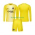 Paris Saint-Germain Doelman Derde Tenue Kinder Voetbalshirts 2025-2026 Lange Mouwen