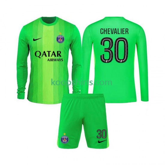 Paris Saint-Germain Doelman Uit Tenue Kinder Voetbalshirts Lucas Chevalier 30 2025-2026 Lange Mouwen Paris Saint-Germain Doelman Uit Tenue Kinder Voetbalshirts Lucas Chevalier 30 2025-2026 Lange Mouwen