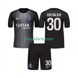 Paris Saint-Germain Doelman Thuis Tenue Kinder Voetbalshirts Lucas Chevalier 30 2025-2026 Korte Mouwen