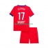 Paris Saint-Germain Derde Tenue Kinder Voetbalshirts Vitinha 17 2025-2026 Korte Mouwen