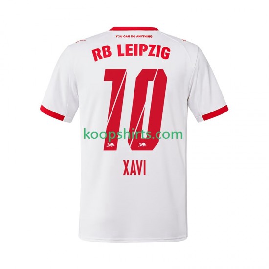 RB Leipzig Thuis Tenue Heren Voetbalshirts Xavi Simons 10 2025-2026 Korte Mouwen RB Leipzig Thuis Tenue Heren Voetbalshirts Xavi Simons 10 2025-2026 Korte Mouwen