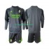 Real Madrid Doelman Derde Tenue Kinder Voetbalshirts 2025-2026 Lange Mouwen