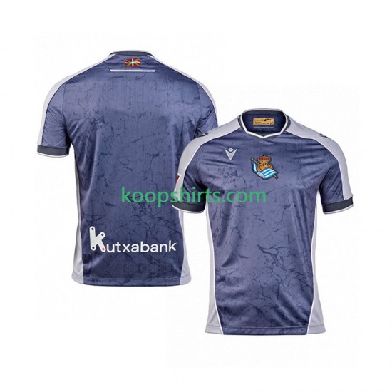 Real Sociedad Uit Tenue Heren Voetbalshirts 2025-2026 Korte Mouwen Real Sociedad Uit Tenue Heren Voetbalshirts 2025-2026 Korte Mouwen