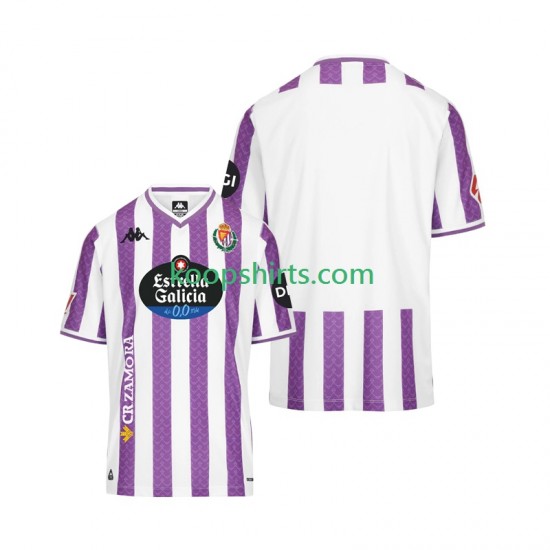 Real Valladolid Thuis Tenue Heren Voetbalshirts 2025-2026 Korte Mouwen Real Valladolid Thuis Tenue Heren Voetbalshirts 2025-2026 Korte Mouwen