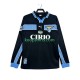 SS Lazio Retro Uit Tenue Heren Voetbalshirts 1998 1999 Lange Mouwen SS Lazio Retro Uit Tenue Heren Voetbalshirts 1998 1999 Lange Mouwen