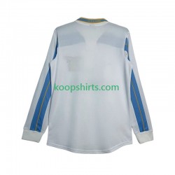 SS Lazio Retro Uit Tenue Heren Voetbalshirts 1999 2000 Lange Mouwen