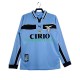 SS Lazio Retro Thuis Tenue Heren Voetbalshirts 1998 1999 Lange Mouwen SS Lazio Retro Thuis Tenue Heren Voetbalshirts 1998 1999 Lange Mouwen