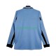SS Lazio Retro Thuis Tenue Heren Voetbalshirts 1998 1999 Lange Mouwen