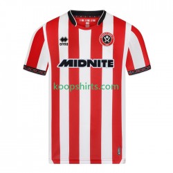 Sheffield United Thuis Tenue Heren Voetbalshirts 2025-2026 Korte Mouwen
