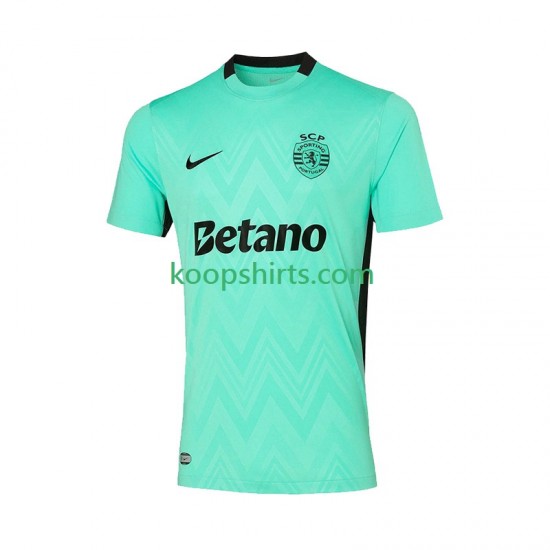 Sporting CP Derde Tenue Heren Voetbalshirts 2025-2026 Korte Mouwen Sporting CP Derde Tenue Heren Voetbalshirts 2025-2026 Korte Mouwen