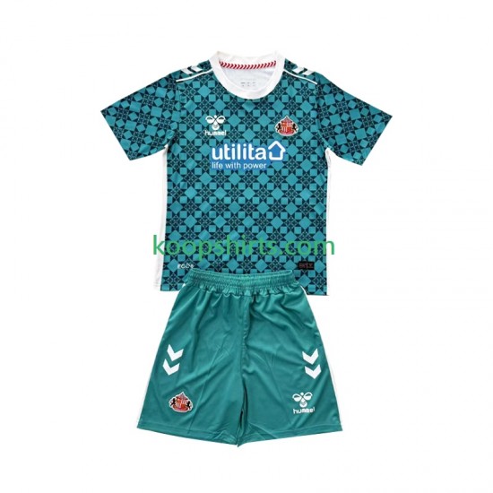 Doelman Thuis Tenue Kinder Voetbalshirts Sunderland 2025-2026 Korte Mouwen Doelman Thuis Tenue Kinder Voetbalshirts Sunderland 2025-2026 Korte Mouwen