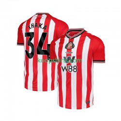 Thuis Tenue Heren Voetbalshirts Sunderland Granit Xhaka 34 2025-2026 Korte Mouwen