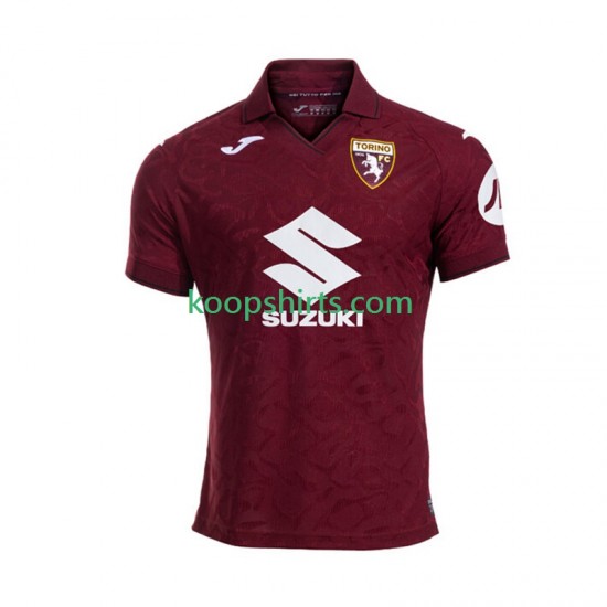 Thuis Tenue Heren Voetbalshirts Torino 2025-2026 Korte Mouwen Thuis Tenue Heren Voetbalshirts Torino 2025-2026 Korte Mouwen